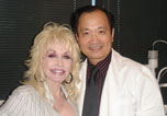 Dr Ming Wang and Dolly Parton